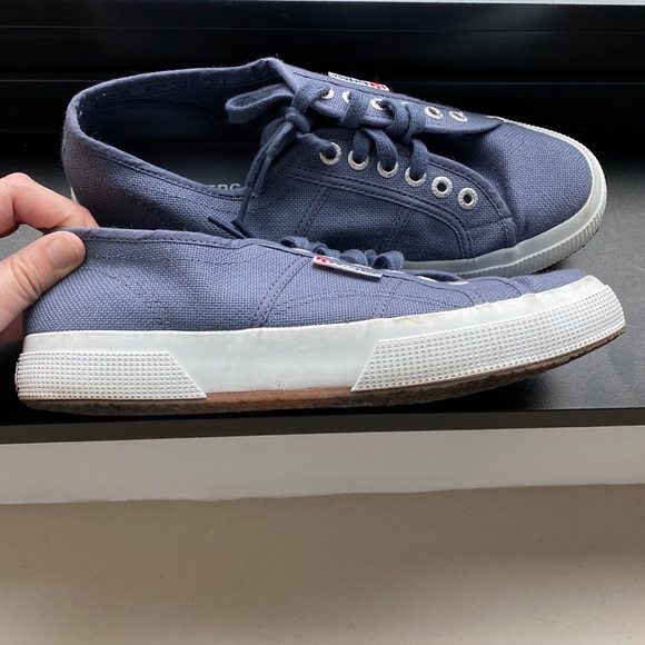 Superga Cotu Classic Blue Shadow/ White size 40 - Picture 6 of 7